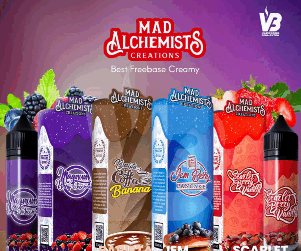 MAD ALCHEMIST FREEBASE BERRY SERIES 60ML - Image 2