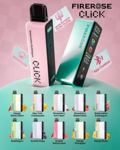 Firerose LEGEND CLICK 18000 Puff - Kit & Flavor Only