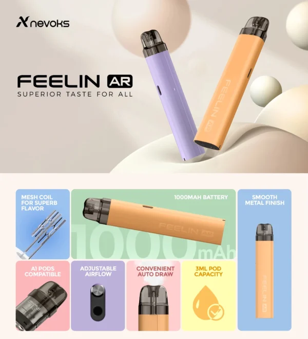 Nevoks Feelin AR Pod Vape Kit