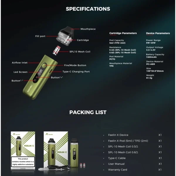 Nevoks Feelin X Pod Kit - Image 2