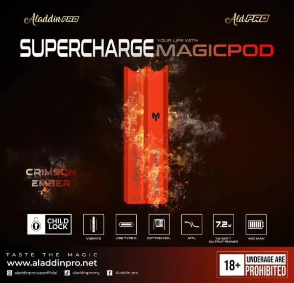 Aladdin Pro Magicpod Close Pod System - Image 3