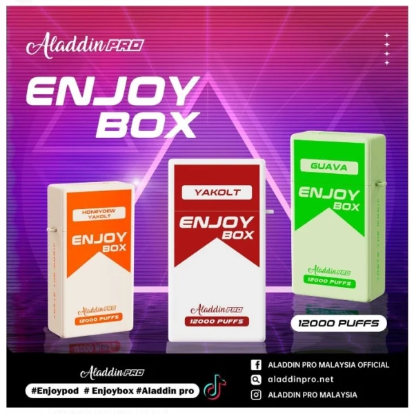 [Disposable] ENJOY BOX 12000 Puffs - Image 4