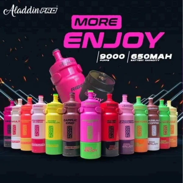 ALADDINs PRO MORE ENJOY 9000 STOCK Authentic
