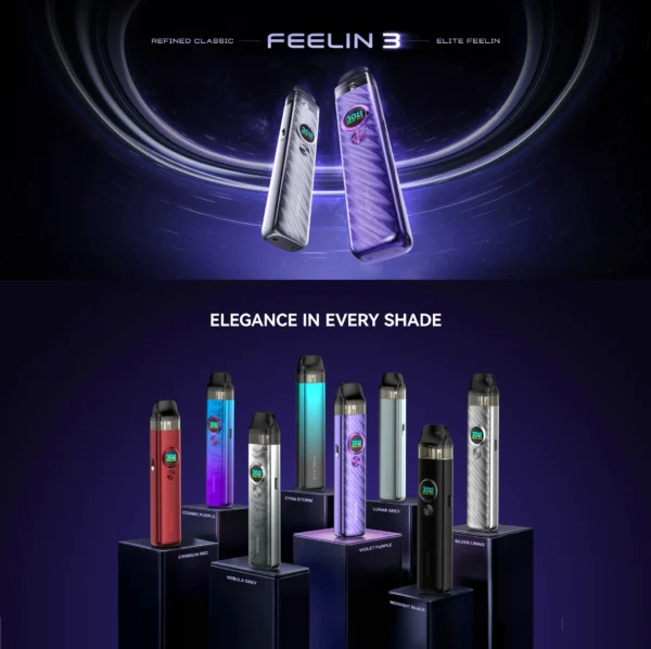 Nevoks Feelin 3 Kit (SPL Coil Version) – 1500mAh, 5–30W, Type-C Fast Charging