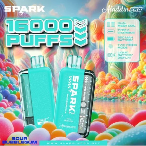 ALADDIN PRO SPARK 16K PUFFS