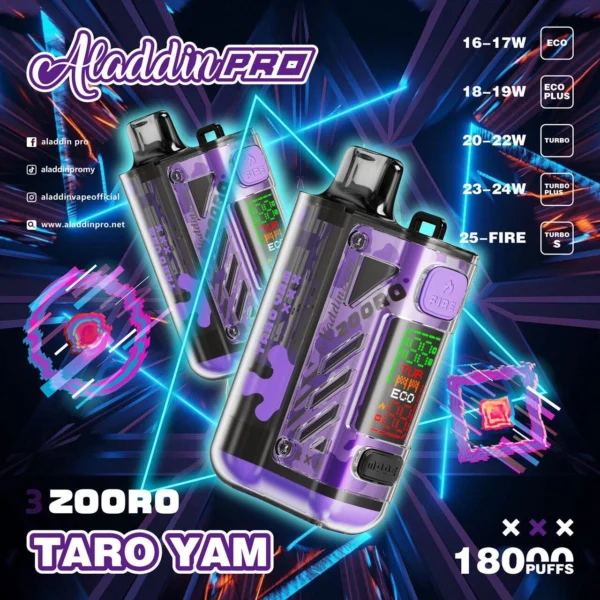 [Disposable] ALADDIN PRO ZOORO 18K Puff