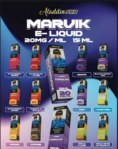 aladdin vape flavours Aladdin Pro PE511 MARVIK FLAVOR 18K 18000 Puffs DSP Pod Fullset and  Cartridge